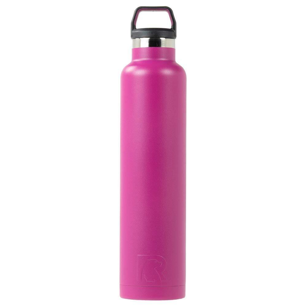 26 oz Vacuum Insulated Water Bottle, Stainless Steel Metal, Double Wall, BPA ...