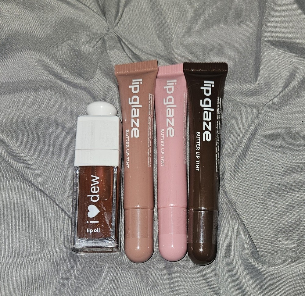 Lip Glaze Butter Tint & Oil Bundle Brand New in Box