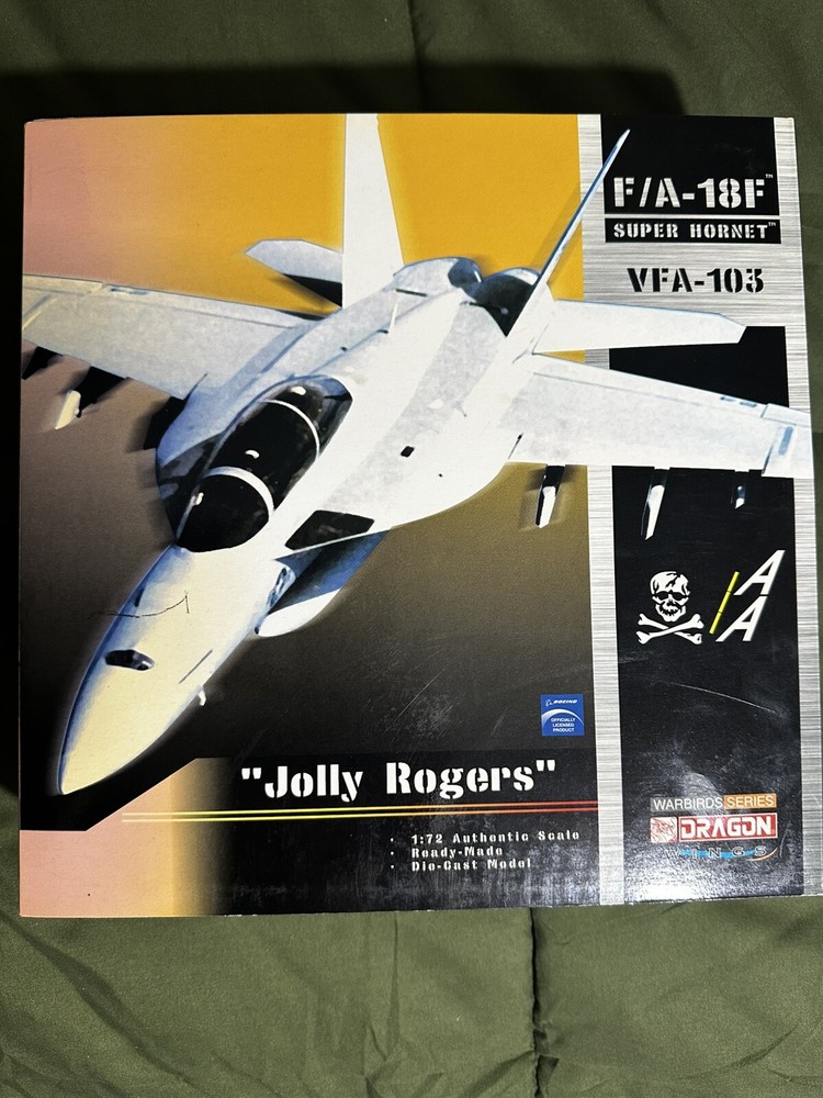 Model Aircraft F-18 Super Hornet “Jolly Rogers” By Dragon Wings Boeing