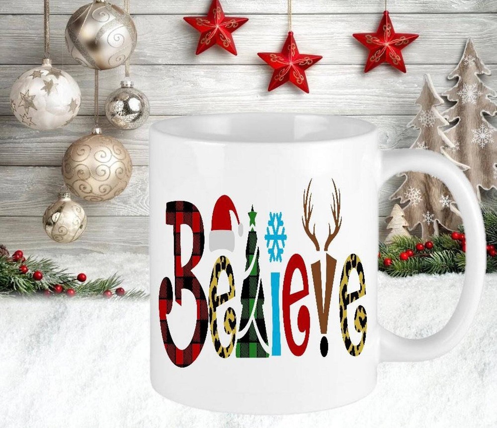 Christmas Personalised Mug Gift Present Funny Christmas Hot Chocolate Tea Coffee