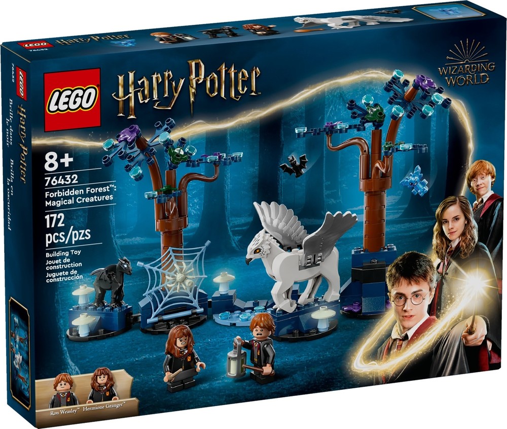 LEGO 76432 Harry Potter Forbidden Forest Magical Creatures Set with Free Shipping