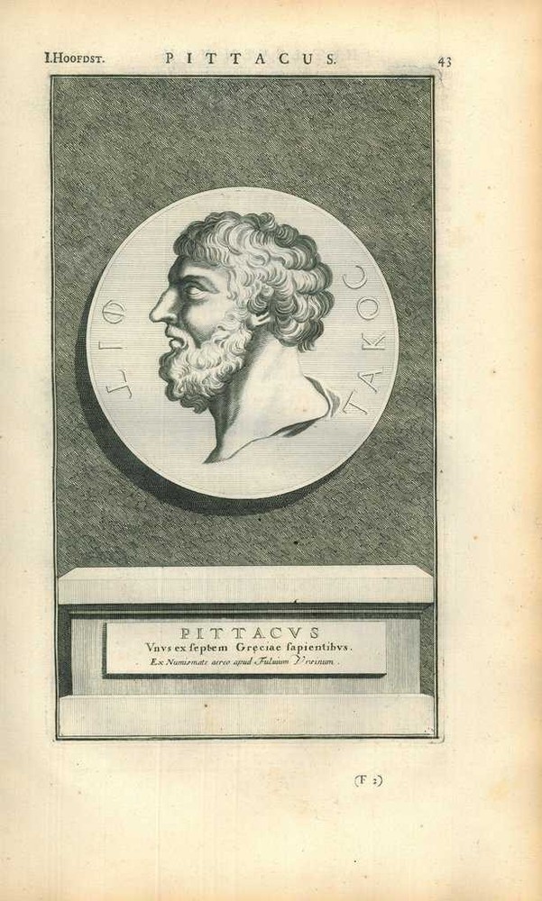Portrait of Pittacus of Mytilene