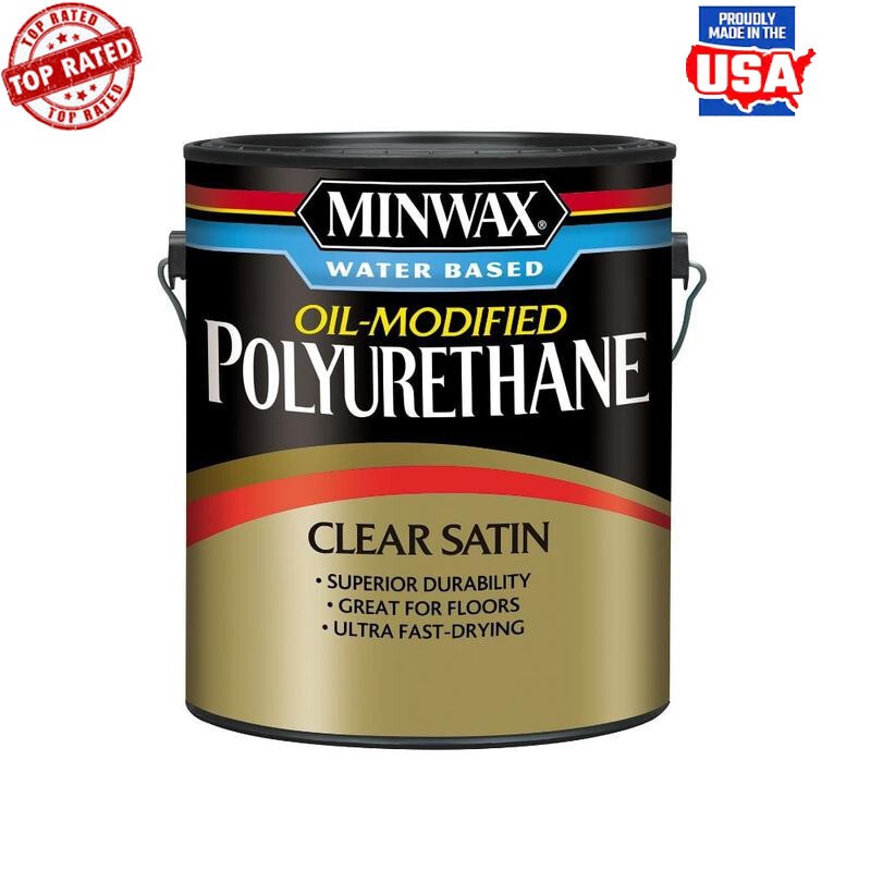 Water-Based Oil-Modified Polyurethane Durable Finish Wood Furniture Floors New