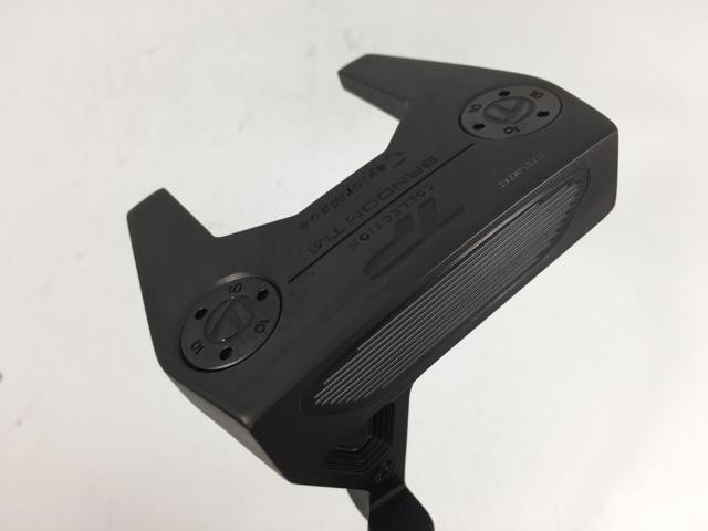 TaylorMade Beauty TP Collection Black Bandon Truss Heel 2023 Original Stealth Golf Shoes