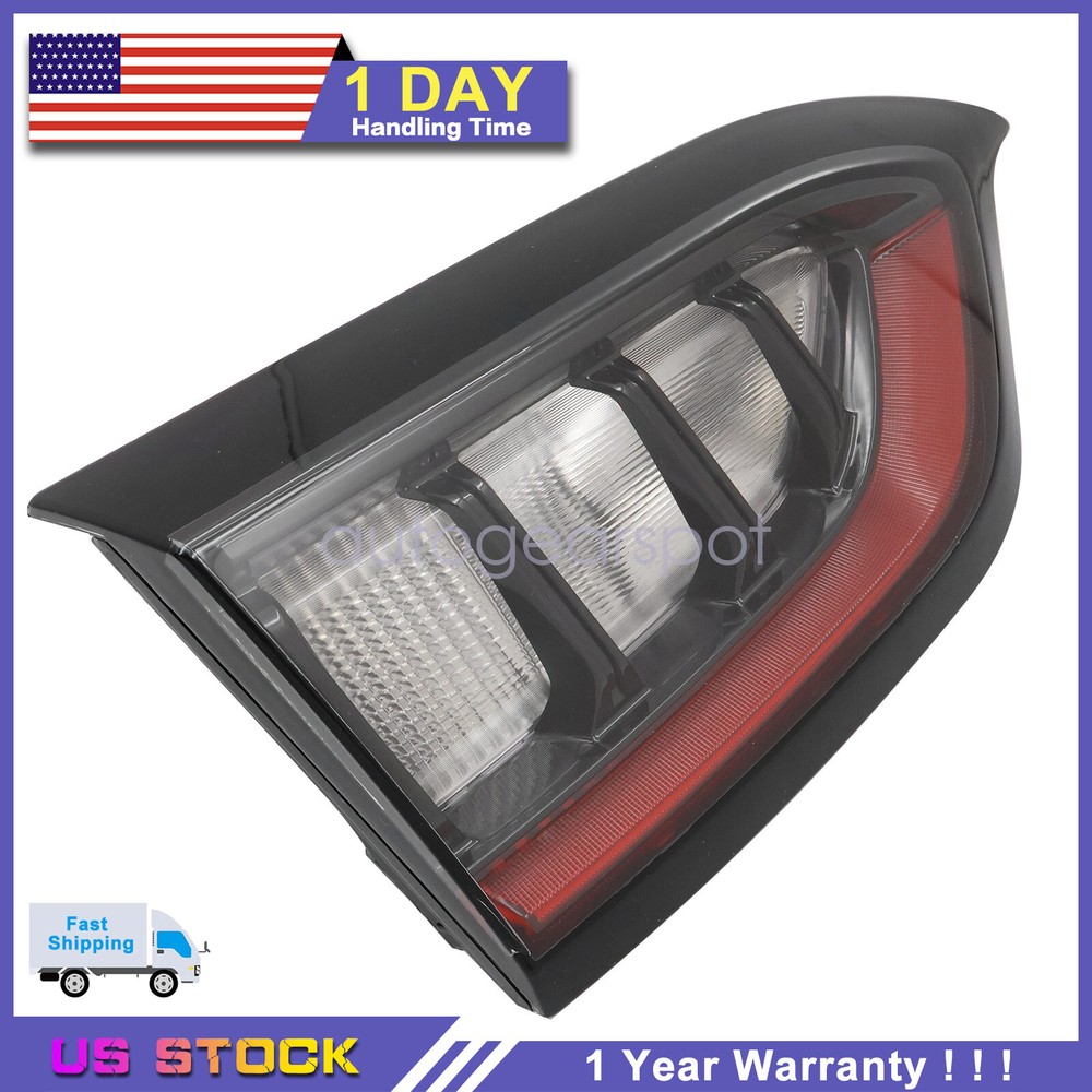Left Inner Rear LED Tail Light Brake Stop Lamp For 2019 2020 2021 Jeep Cherokee