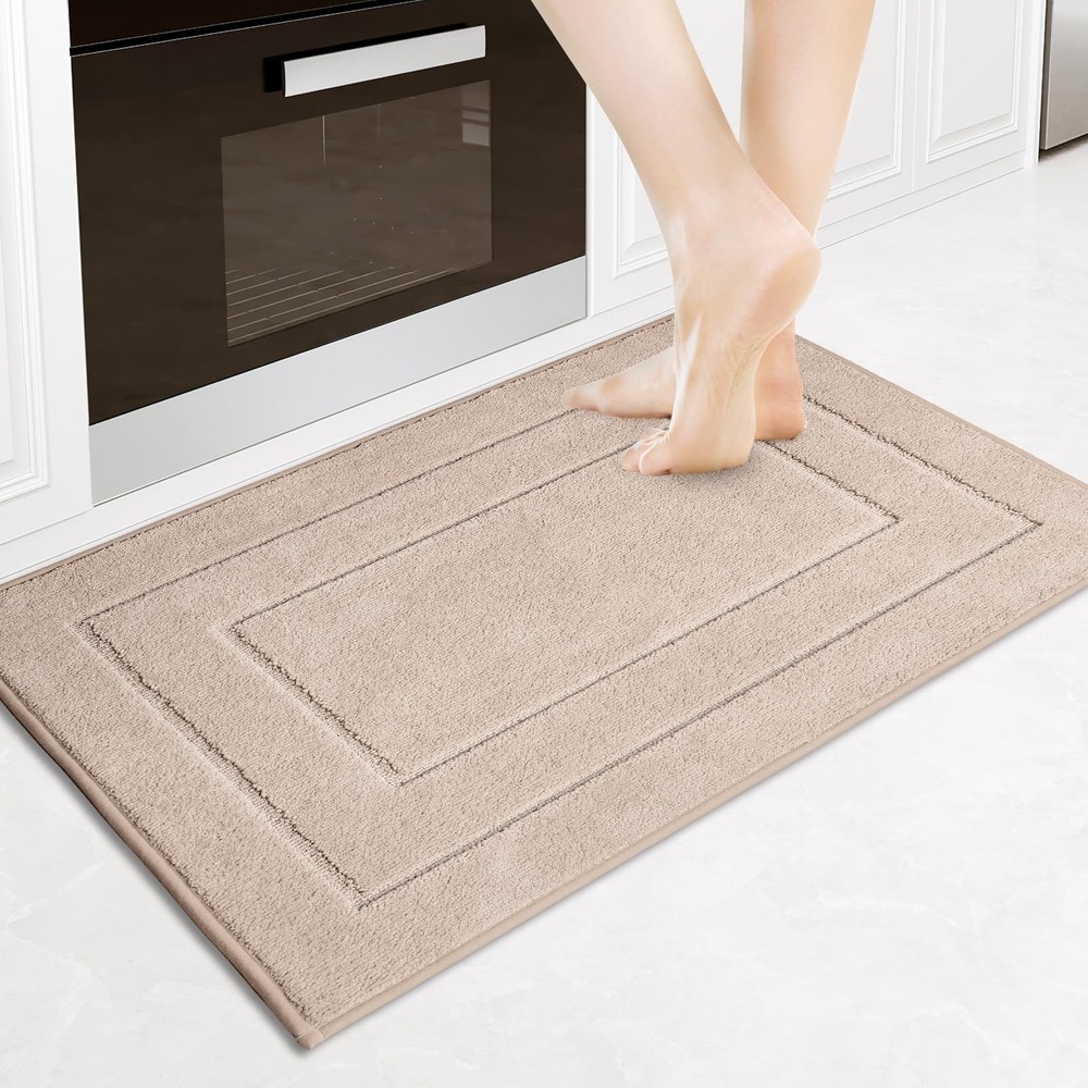 Machine Washable Non-Slip Kitchen Rug Runner 24x35.5 Inches