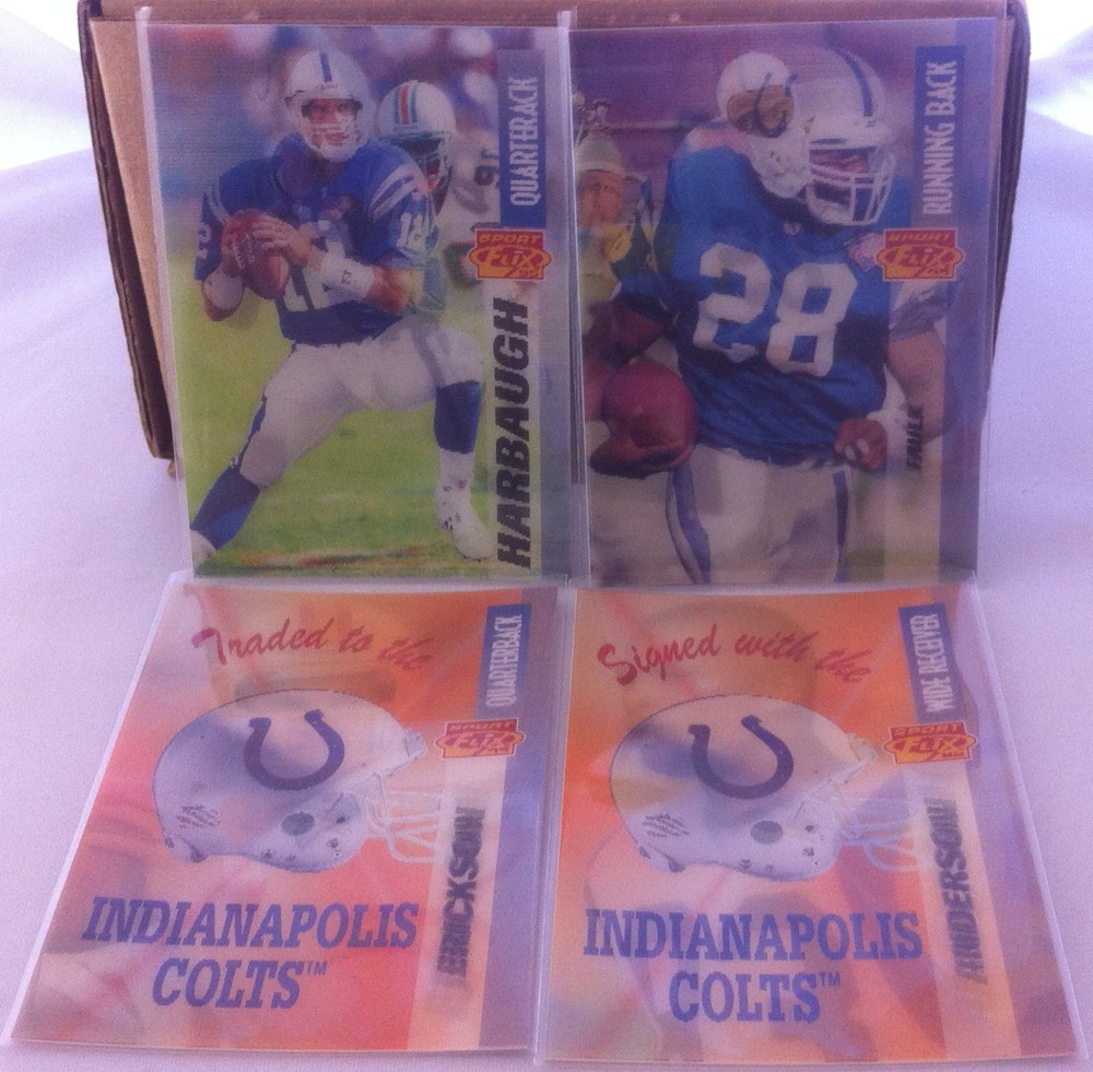 1995 SPORTFLIX INDIANAPOLIS COLTS TEAM SET MARSHALL FAULK