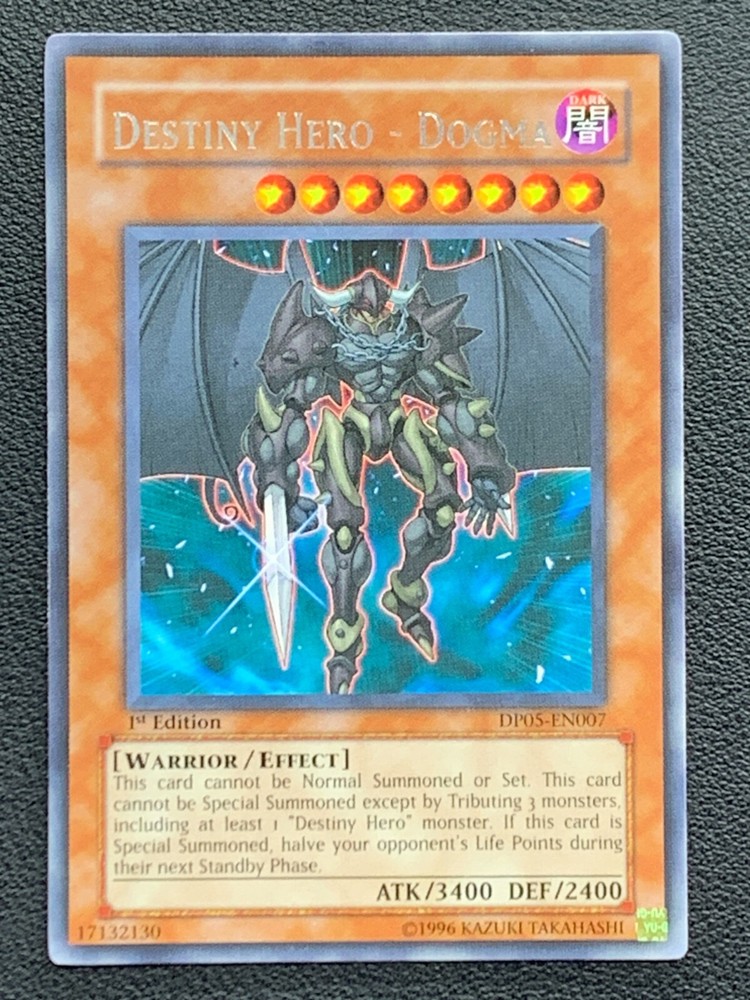 Destiny Hero - Dogma DP05-EN007 1st Edition Rare Yu-Gi-Oh!