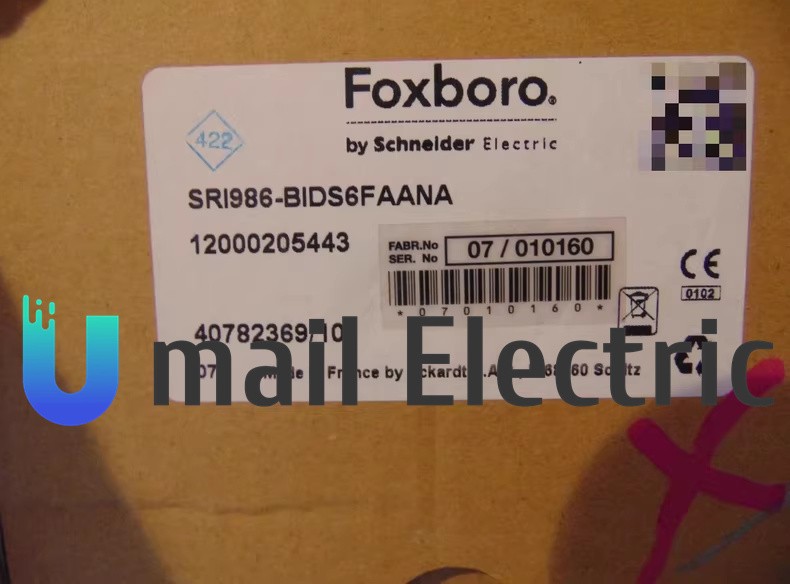 New Open Box Foxboro Eckardt Electro Pneumatic Positioner SRI986-BIDS6FAANA