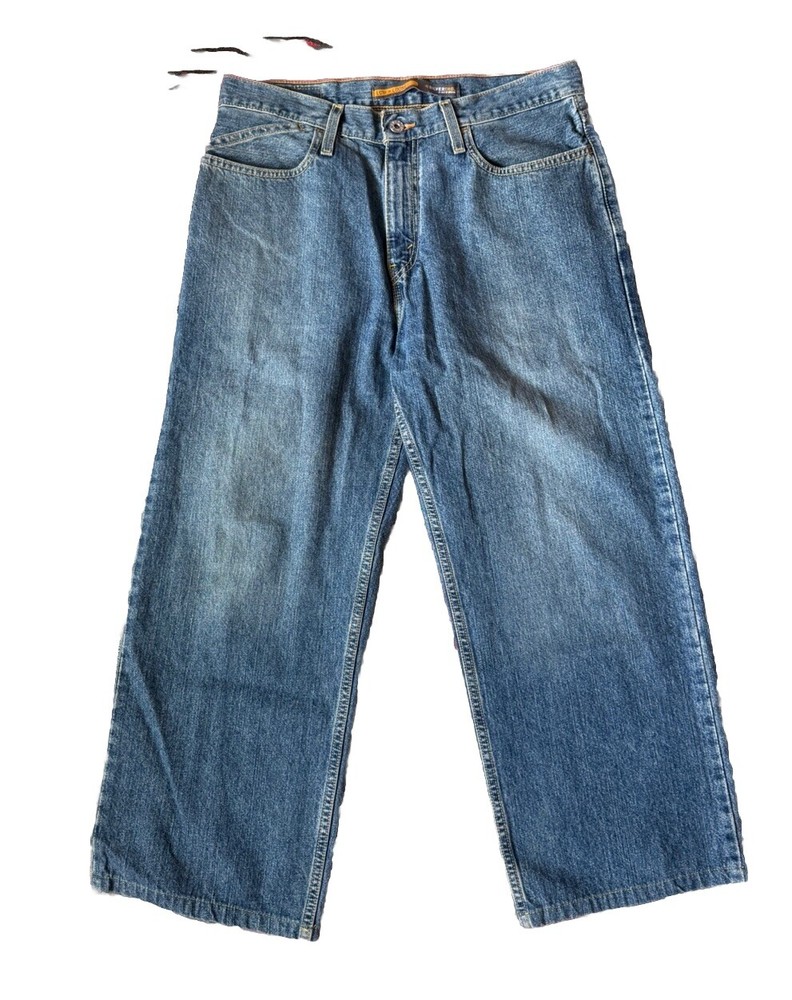 Vintage y2k Levi’s Silver tab loose Light wash jeans 32x25