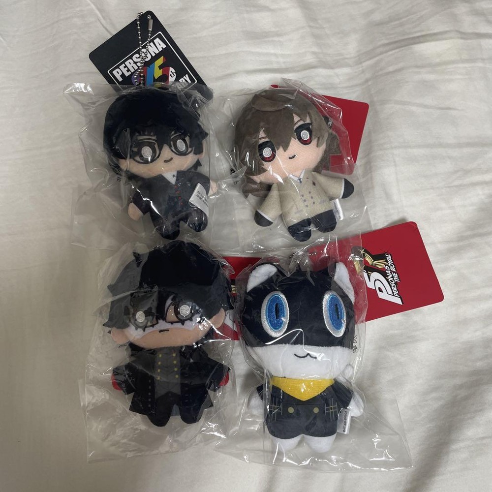 Persona 5 The Royal P5R Keychain joker Ren Morgana Akechi Plush 25th Anniv Flyer