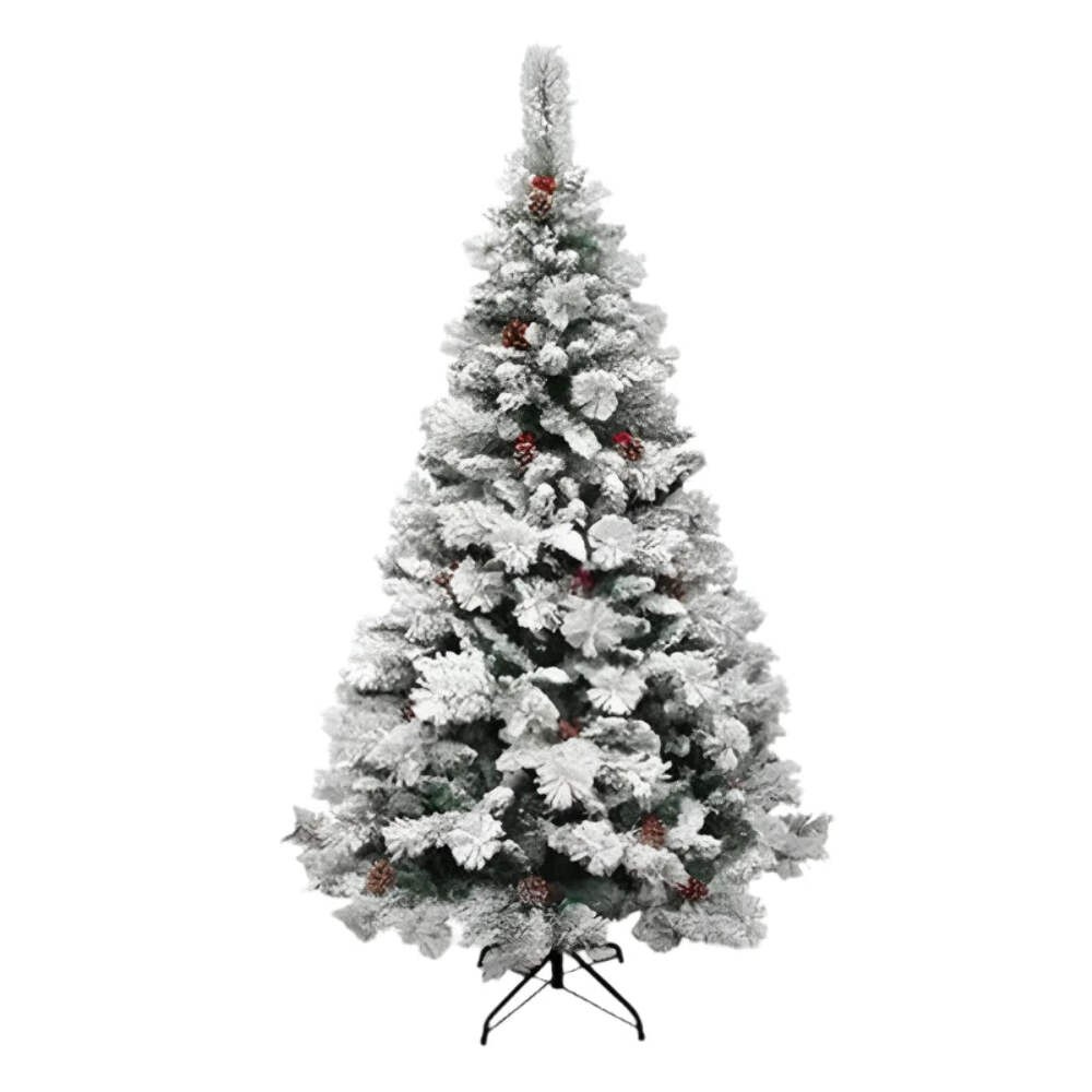 NNEOBA Pine Needles Christmas Tree with Hanging Sticks