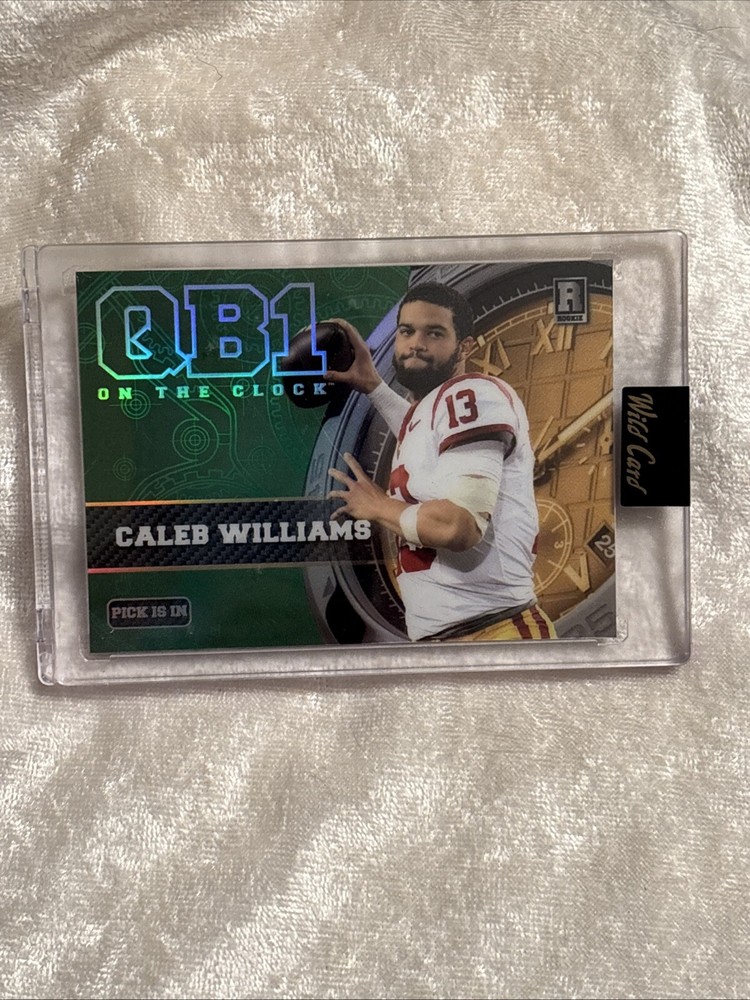 Caleb Williams Wild Card QB1 On The Clock Pick Is In ROOKIE BEARS