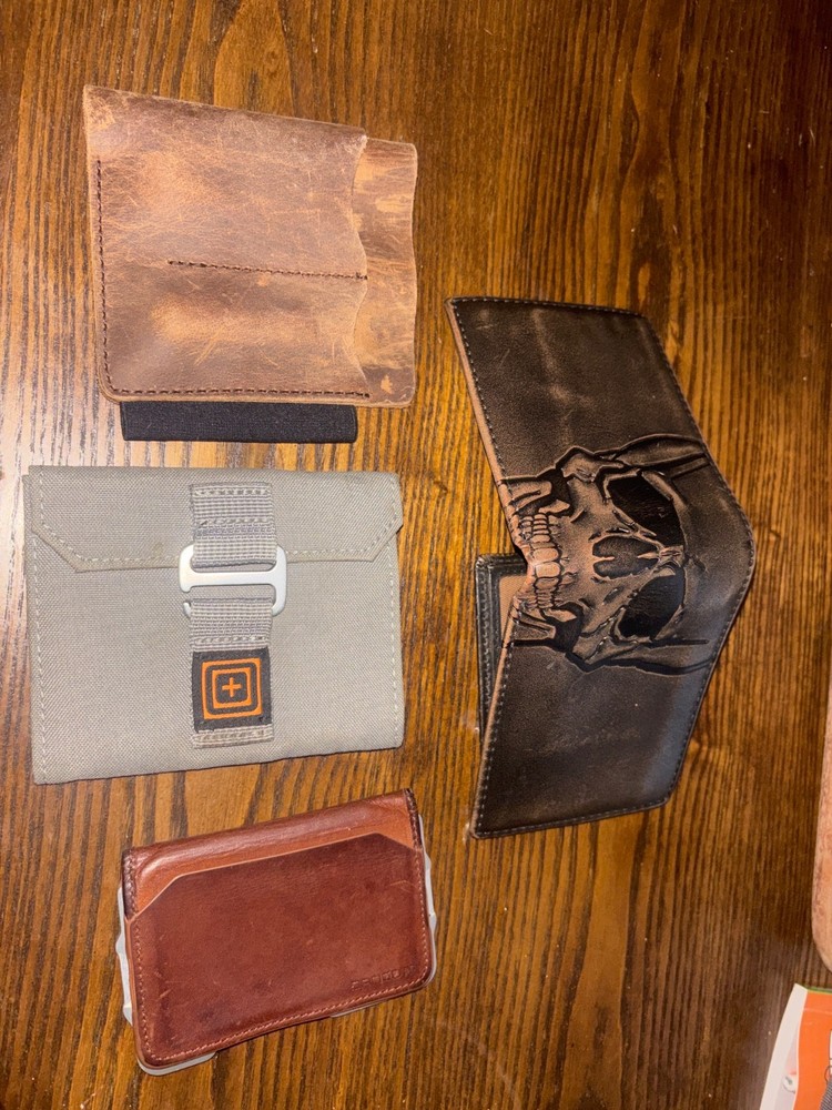 Mens leather wallets and others