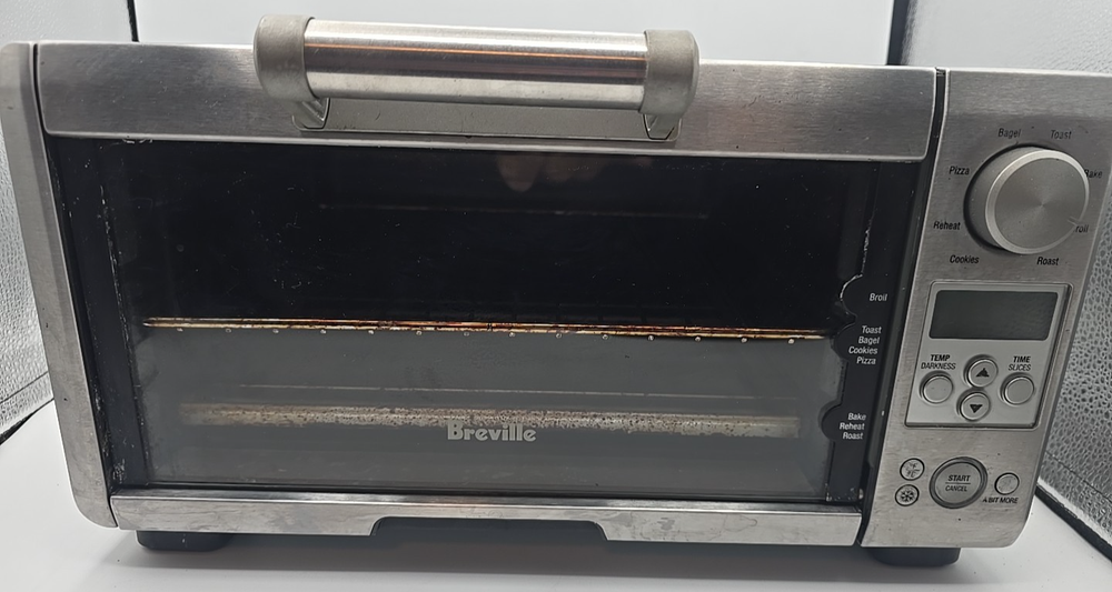 Breville Mini Smart Oven BOV450XL Element IQ Stainless Steel Toaster W/ Rack