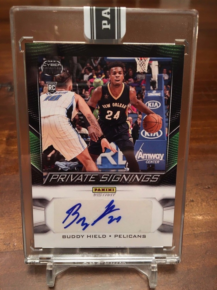 2016 Panini Instant Cyber Monday Buddy Hield Auto RC SP 4/50 Rookie Card-image