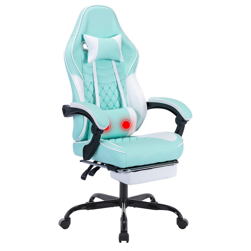 Ergonomic Video Gamer Chairs,Computer Gaming Chairs With Massage Lumbar Support