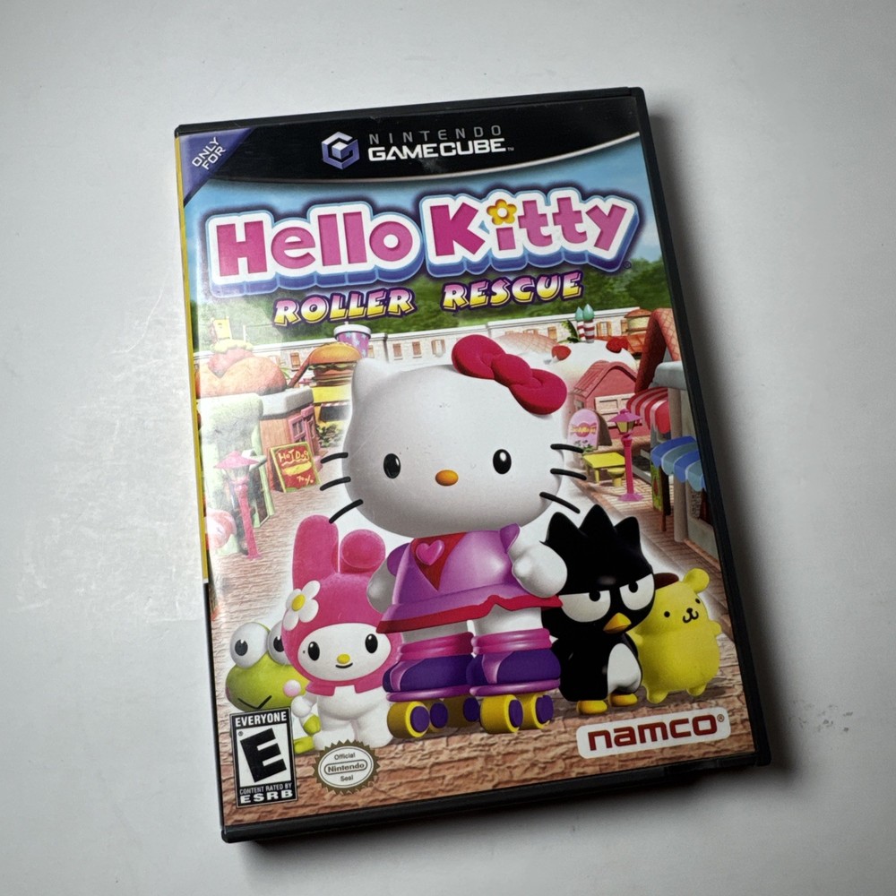 Hello Kitty Roller Rescue Nintendo Gamecube No manual Tested Working