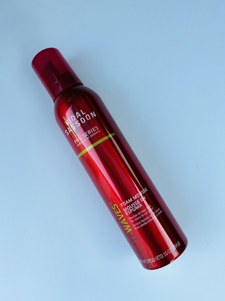 (10 Lots Of 3 Each) Vidal Sassoon Pro Series VSWAVES Foam Mousse 10 oz