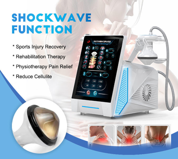 Pro Deep Tissue Regeneration Bone Healing Focus Shock Wave Treatment Device