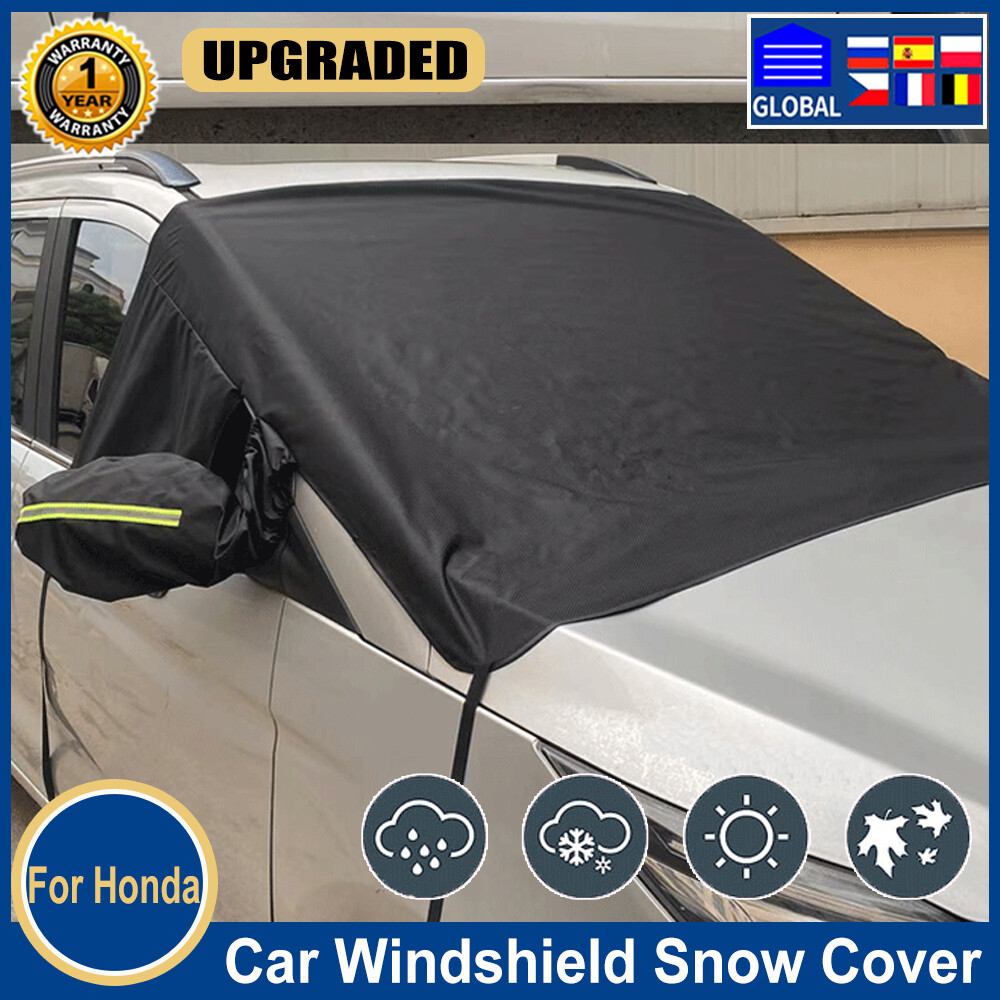 Auto Car Front Windshield Windscreen Covers Sunshades Snow For Honda Accessories
