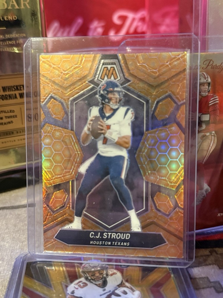 2024 Panini Mosaic - Honeycomb Prizm #85 C.J. Stroud
