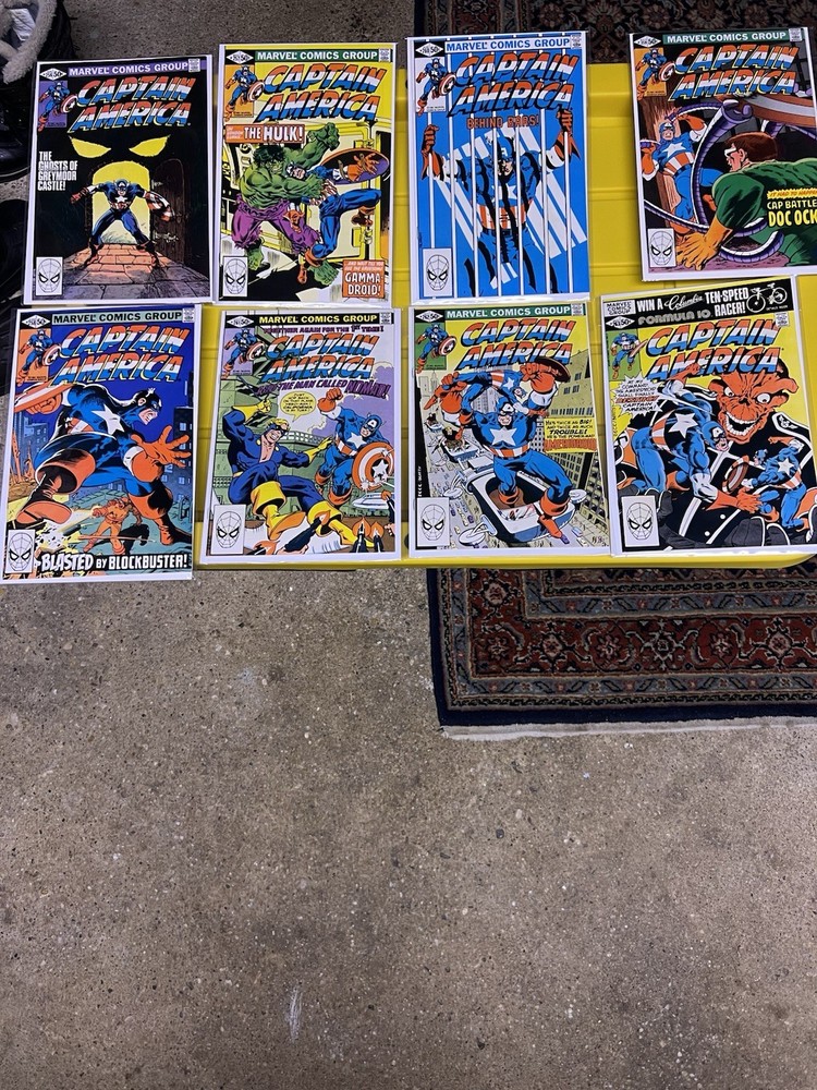 Captain America Assorted Comic Lot of 21 Books VF