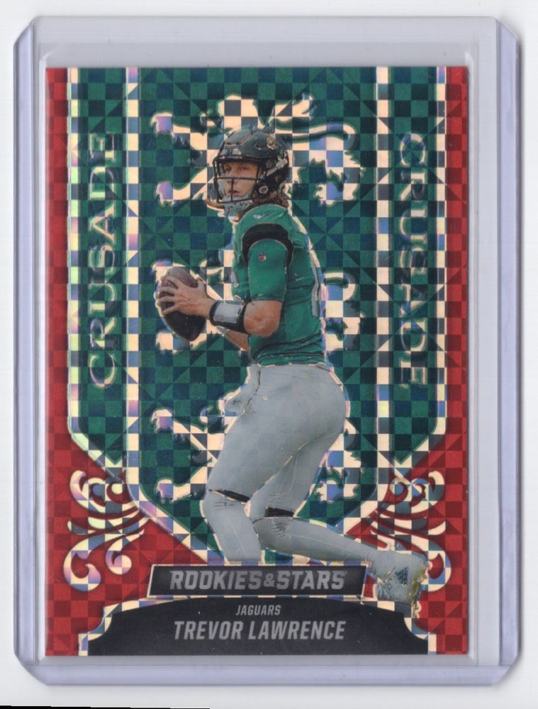 2023 Panini Rookies & Stars Crusade Red Plaid Trevor Lawrence Jacksonville
