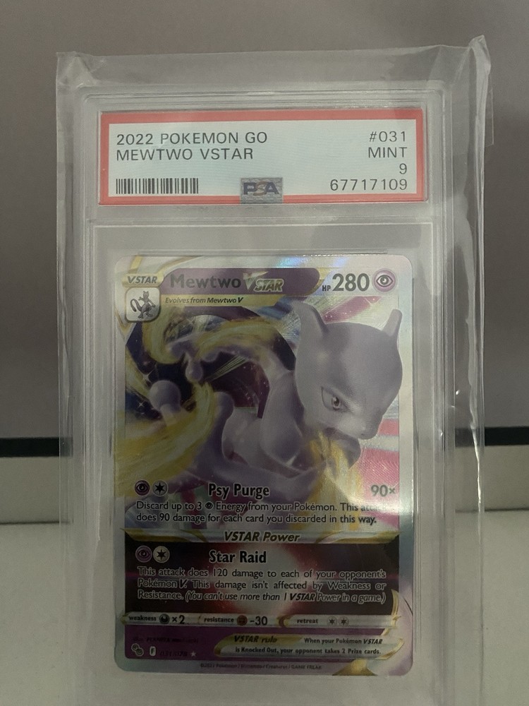 MewTwo VStar PSA 9