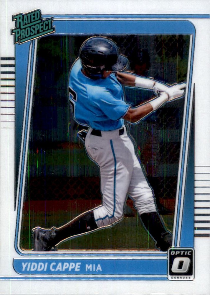 2021 Donruss Optic Rated Prospects #3 Yiddi Cappe