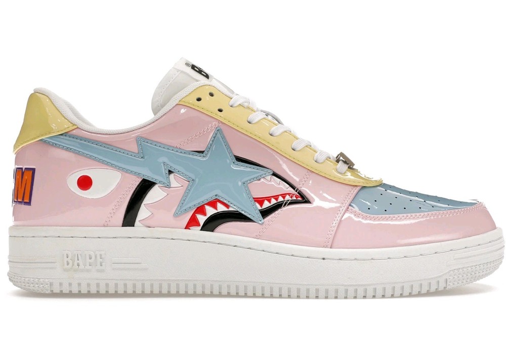 A Bathing Ape | Bape Sta Low M2 20th Anniversary | Patent Pink | US M 10