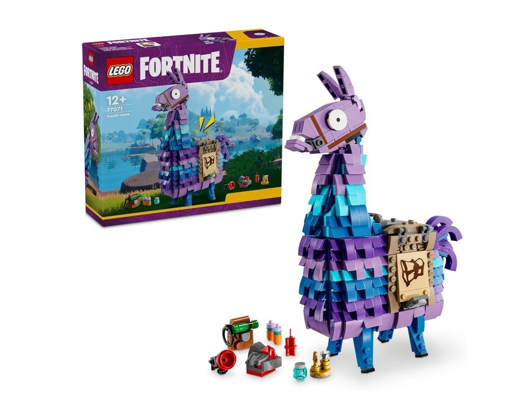 Lego 77071 Fortnite Supply Llama 691pcs with movable head and mouth NEW