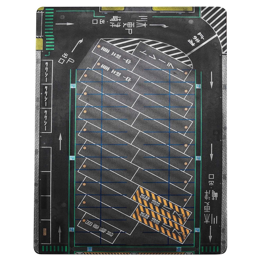 Large Parking Lot Mouse Pad Mat for 1/64 Model Cars Garage Display