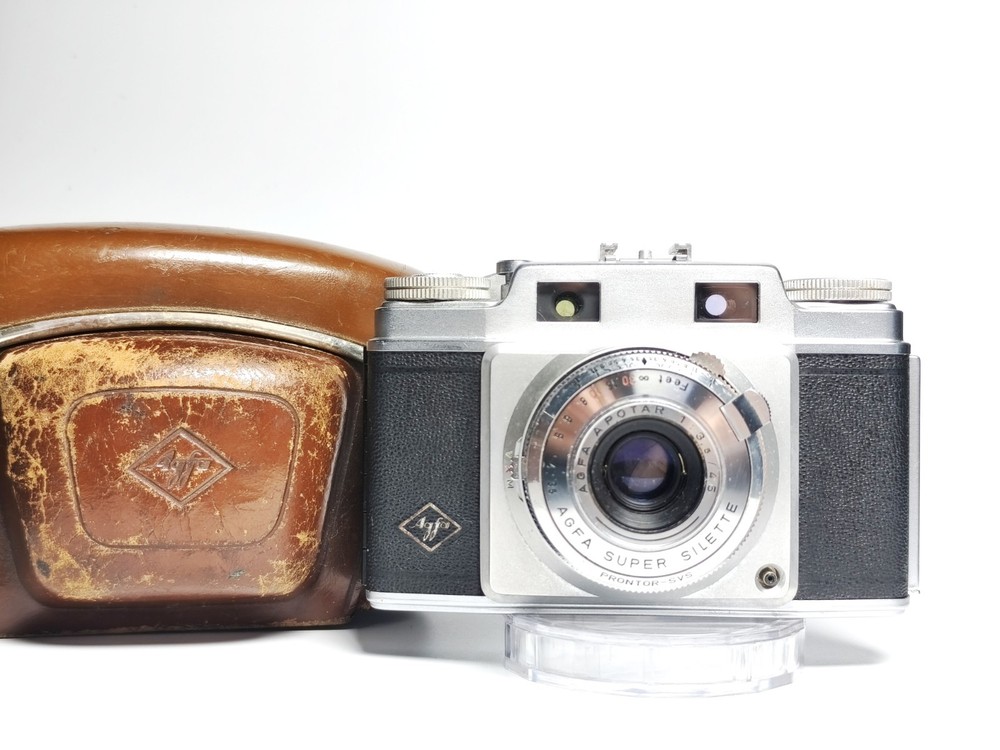 FILM TESTED Agfa Super Silette w/ Apotar 45mm f3.5 | Case | VERY GOOD | PWO