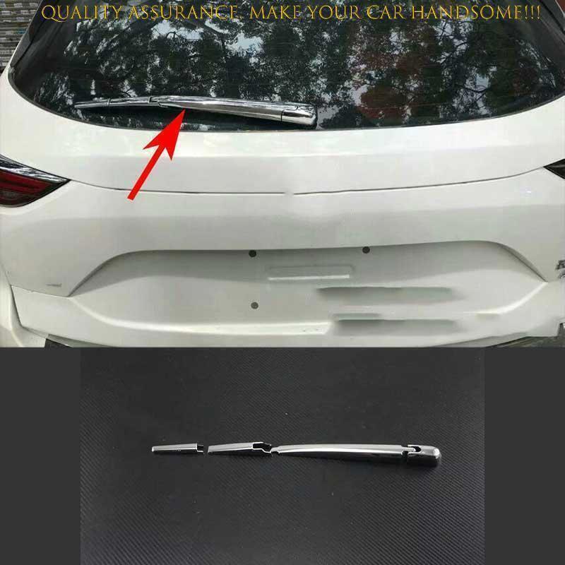 For Mazda CX-5 2017-24 ABS Chrome Tail Rear Window Wipers Molding Cover Trim 4X