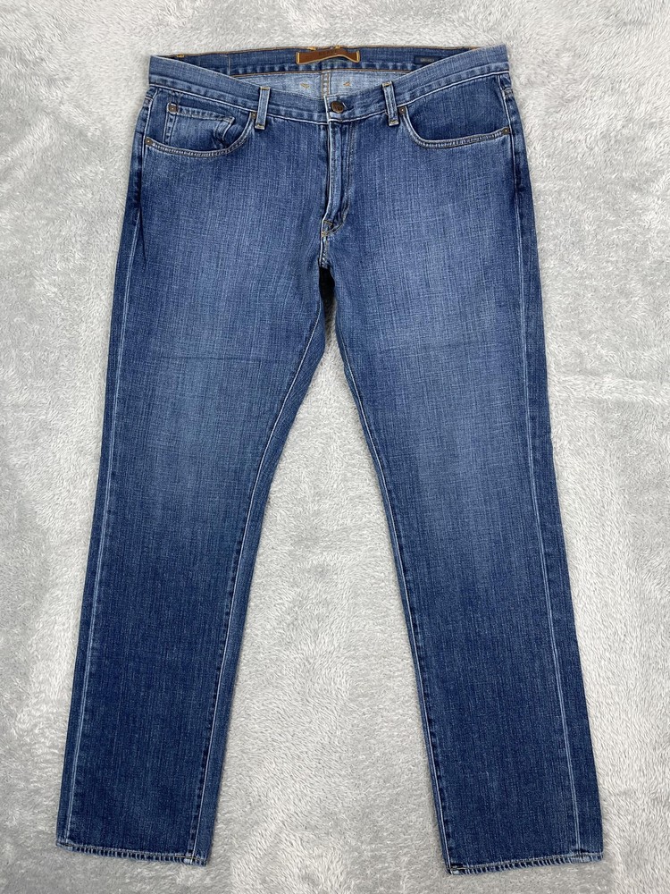 Agave Denim Jeans Mens 38 Blue Classic Straight Gringo Medium Wash Made in USA