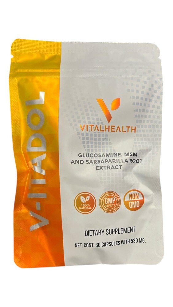 VITAL HEALTH V-ITADOL Supplement with 200% Discount Boost Vitality