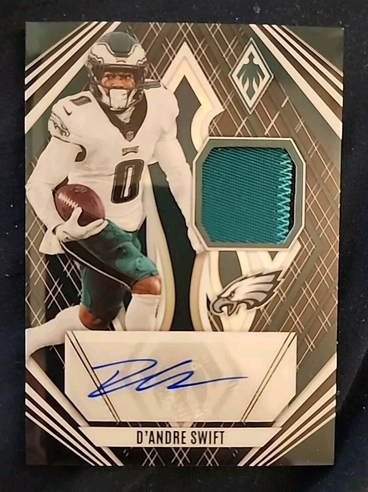 2023 Pheonix D'Andre Swift Memorabilia Auto 3/10 #VAM-DS Eagles