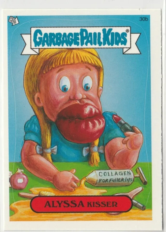 Alyssa Kisser #30b Garbage Pail Kids 2004 ANS2 GPK All-New Series 2