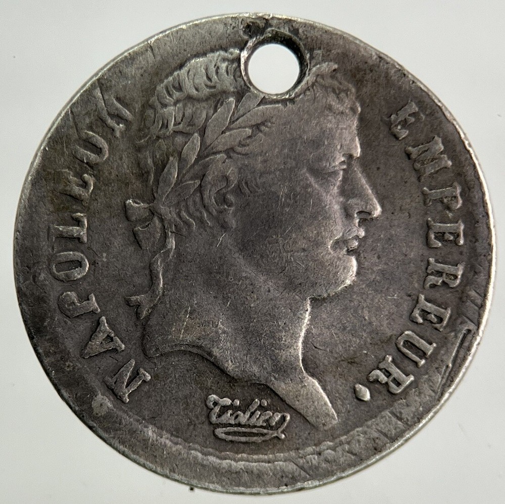 1808 France Napoleon Bonaparte Demi Half Franc Silver Coin | Very High Grade