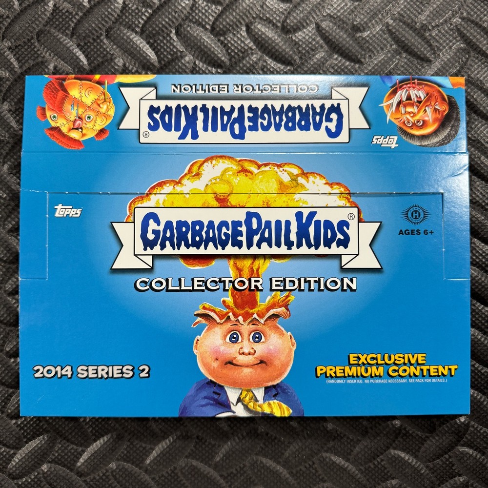GARBAGE PAIL KIDS 2014 SERIES 2 EMPTY HOBBY COLLECTORS DISPLAY BOX S2
