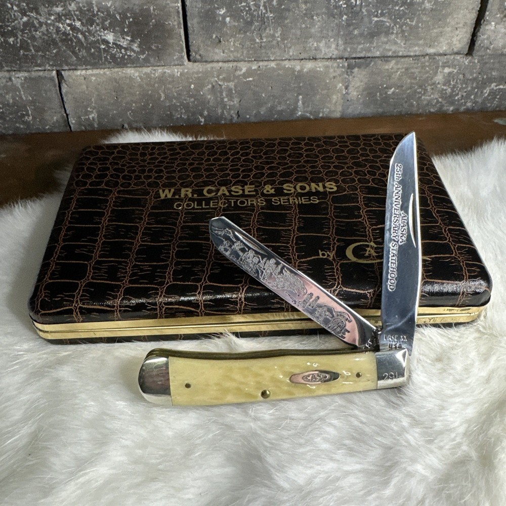 Vintage Case Xx 2 Blade Trapper  Model Number 6254SS￼ 6 Dot