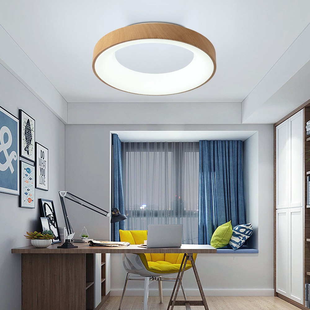 Modern LED Ceiling Light Acrylic Lampshade Chandelier Flush Mount Fixture