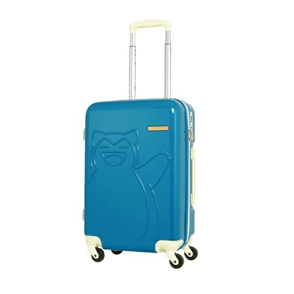 Pokemon Snorlax Blue Suitcase luggage 37L PK-0886-50 Japan NEW