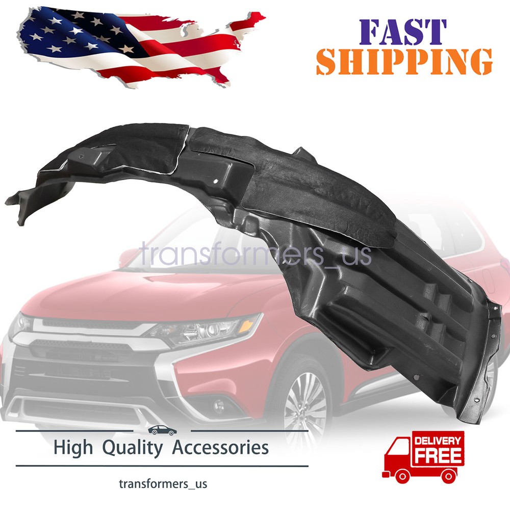 Front Left Fender Liner Splash Guard 5370B881 For 2014-2020 Mitsubishi Outlander