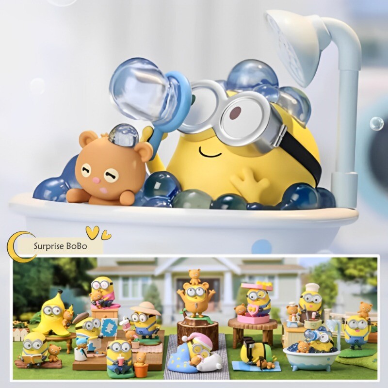 POP MART Minions Bob and Tim Better Together Series Blind Box Figure Toy