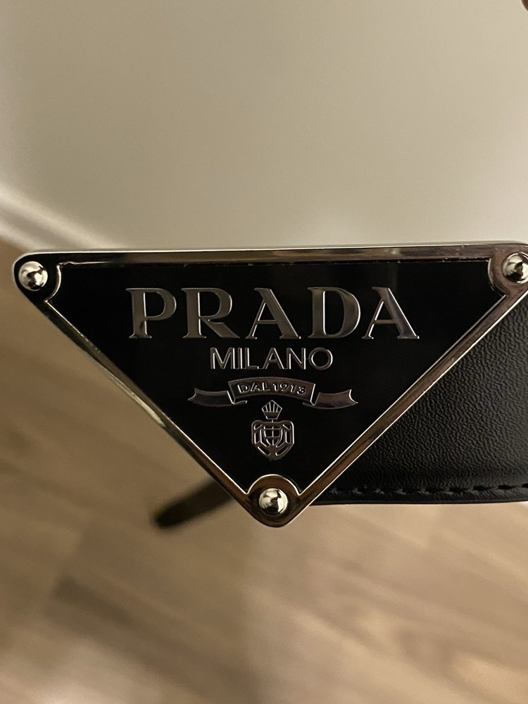 Limited Time Offer Black Prada Belt Size 120-image