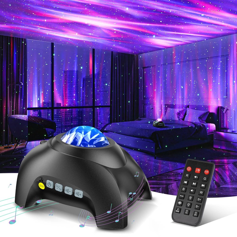 Northern Galaxy Light Aurora Projector with 33 Light Effects, Night Lights LED S