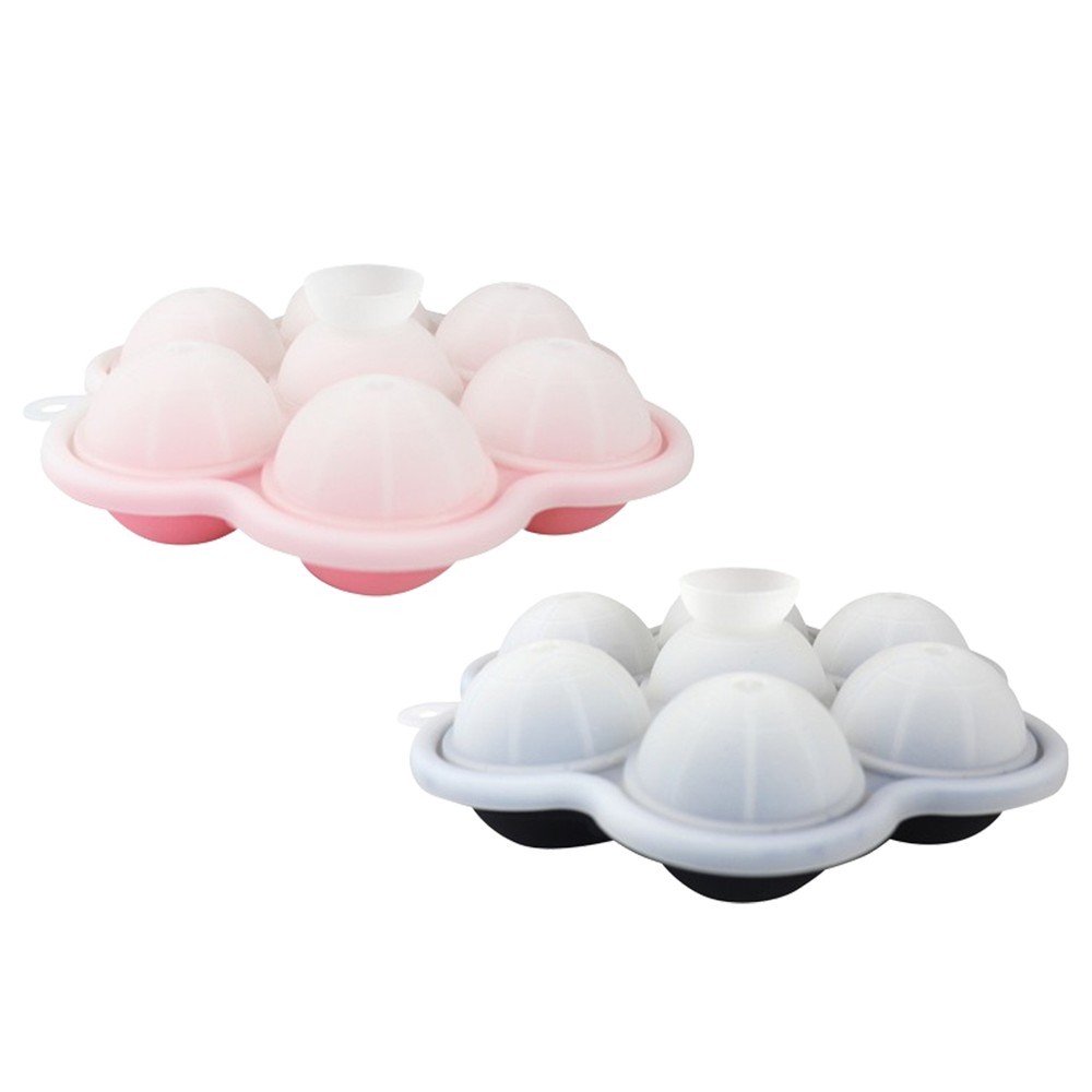 7-Cavity Silicone Round Ice Ball Mold DIY Perfect Spheres Craft Ice Maker