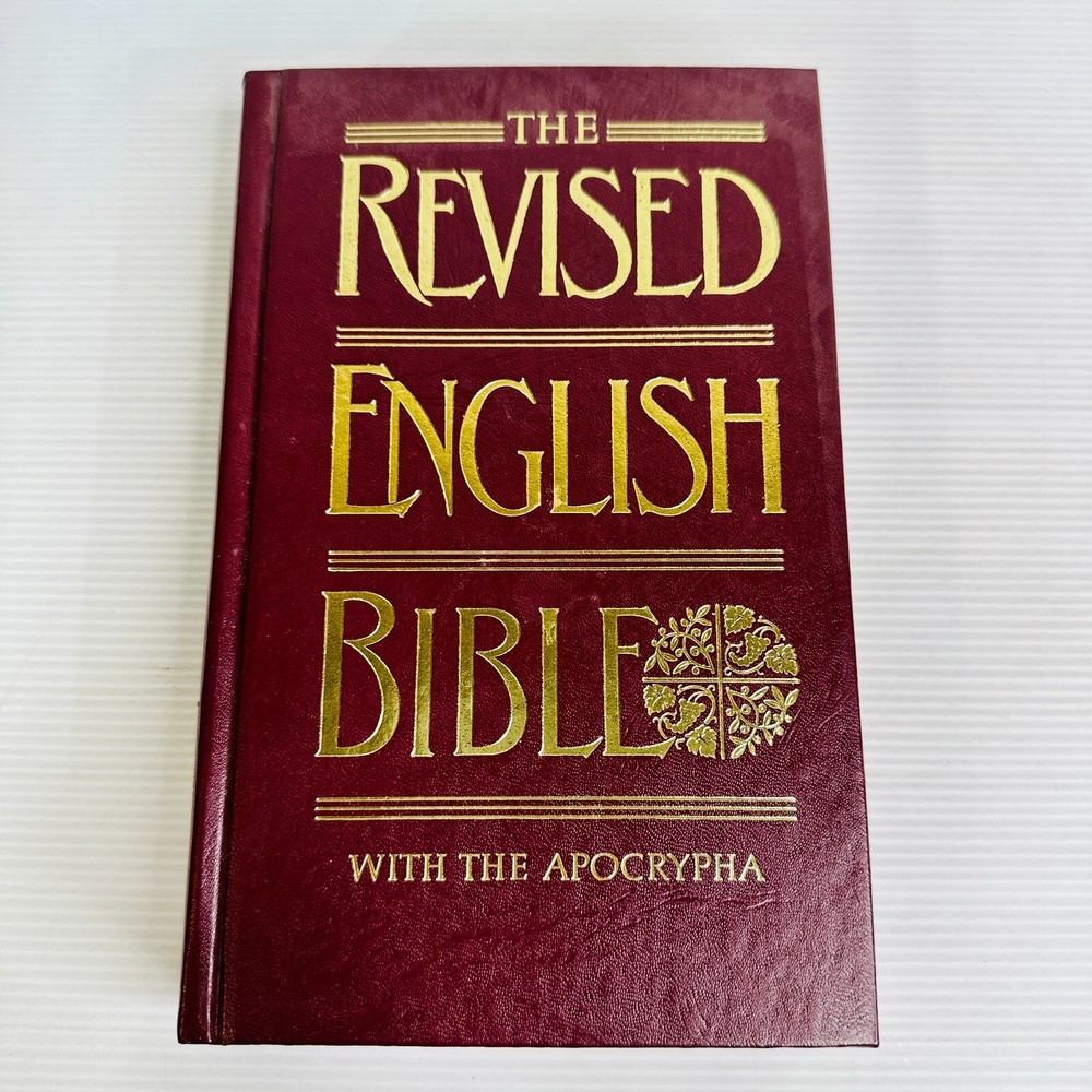 The Revised English Bible with the Apocrypha 1989 - Hardcover Religious Book